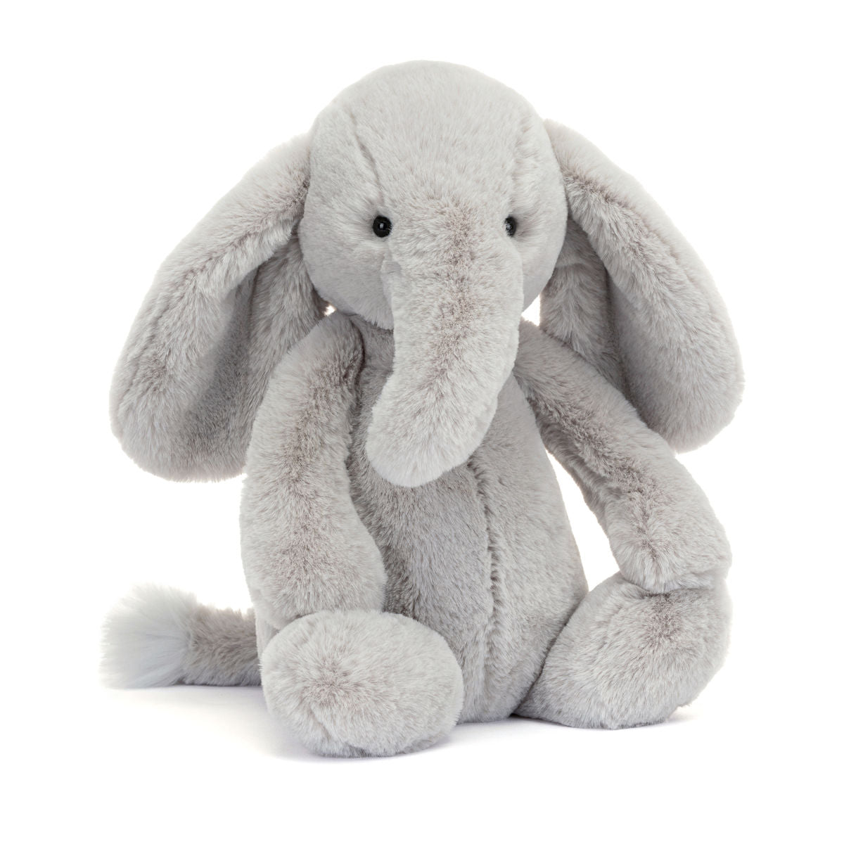Jellycat bamse, Bashful Luxe, Elefant original, 31 cm