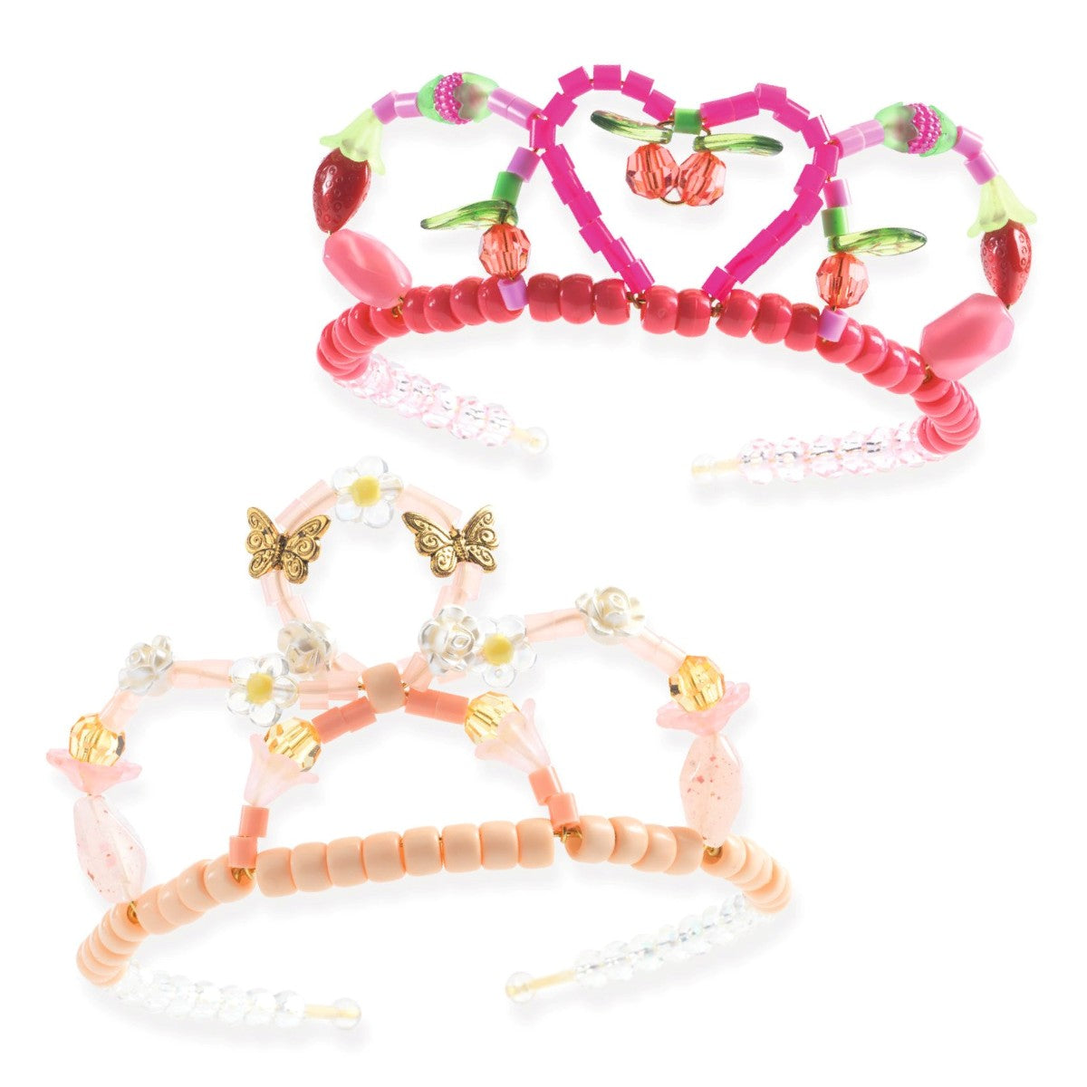Djeco Perler, diadem rosa