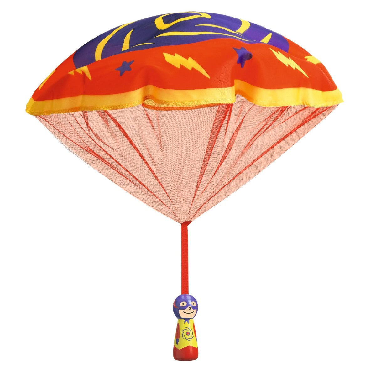 Djeco Fallskjermhopper, flyvende helter - assortert.