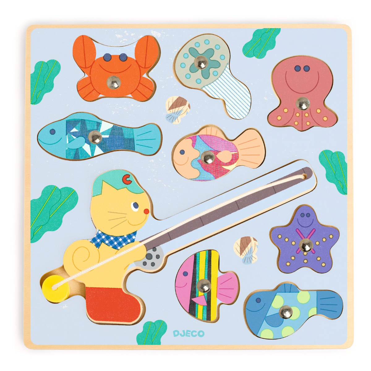 Djeco Fiskespill, Puzz & Fish - Fiskerkatt