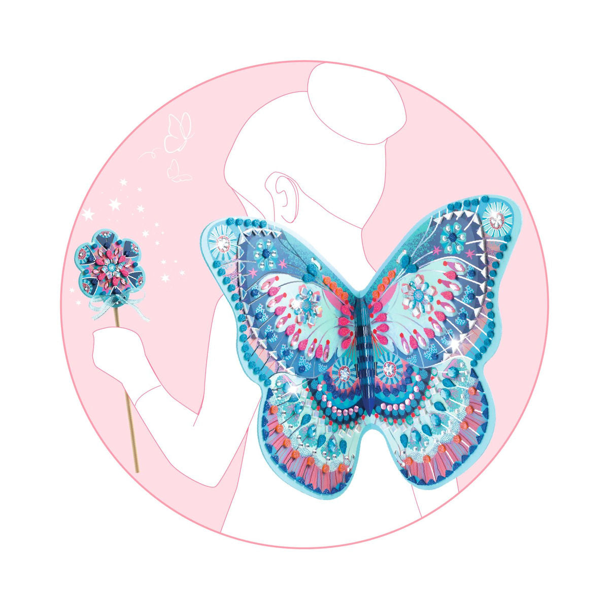 Djeco DIY – Fe-vinger og stav