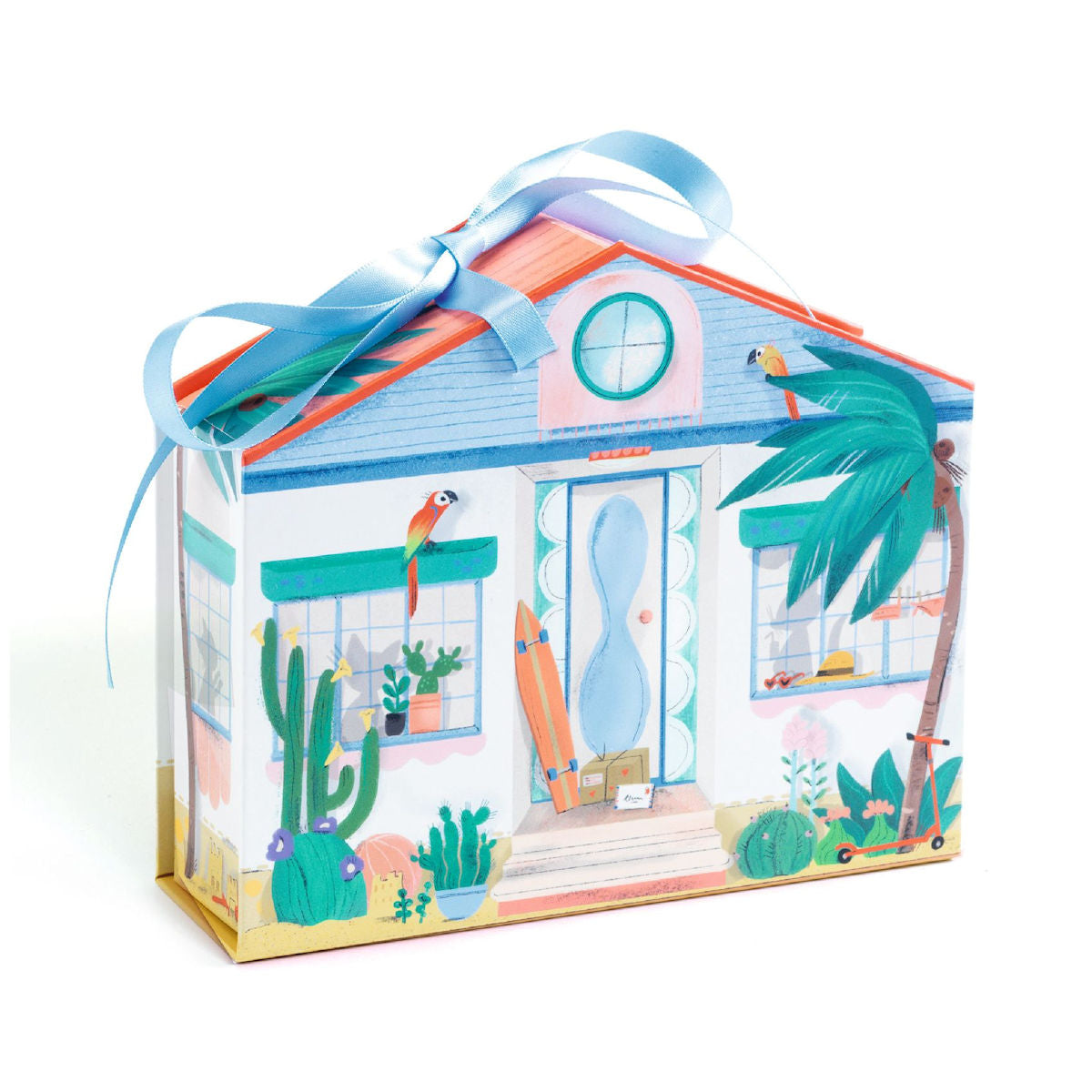 Djeco Mi House, DIY Miniatyrunivers i koffert - Mia