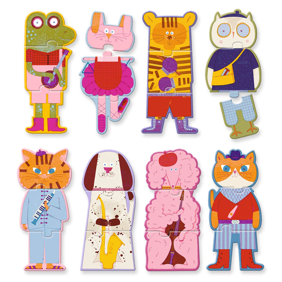 Djeco puslespill trio, Orkesteret