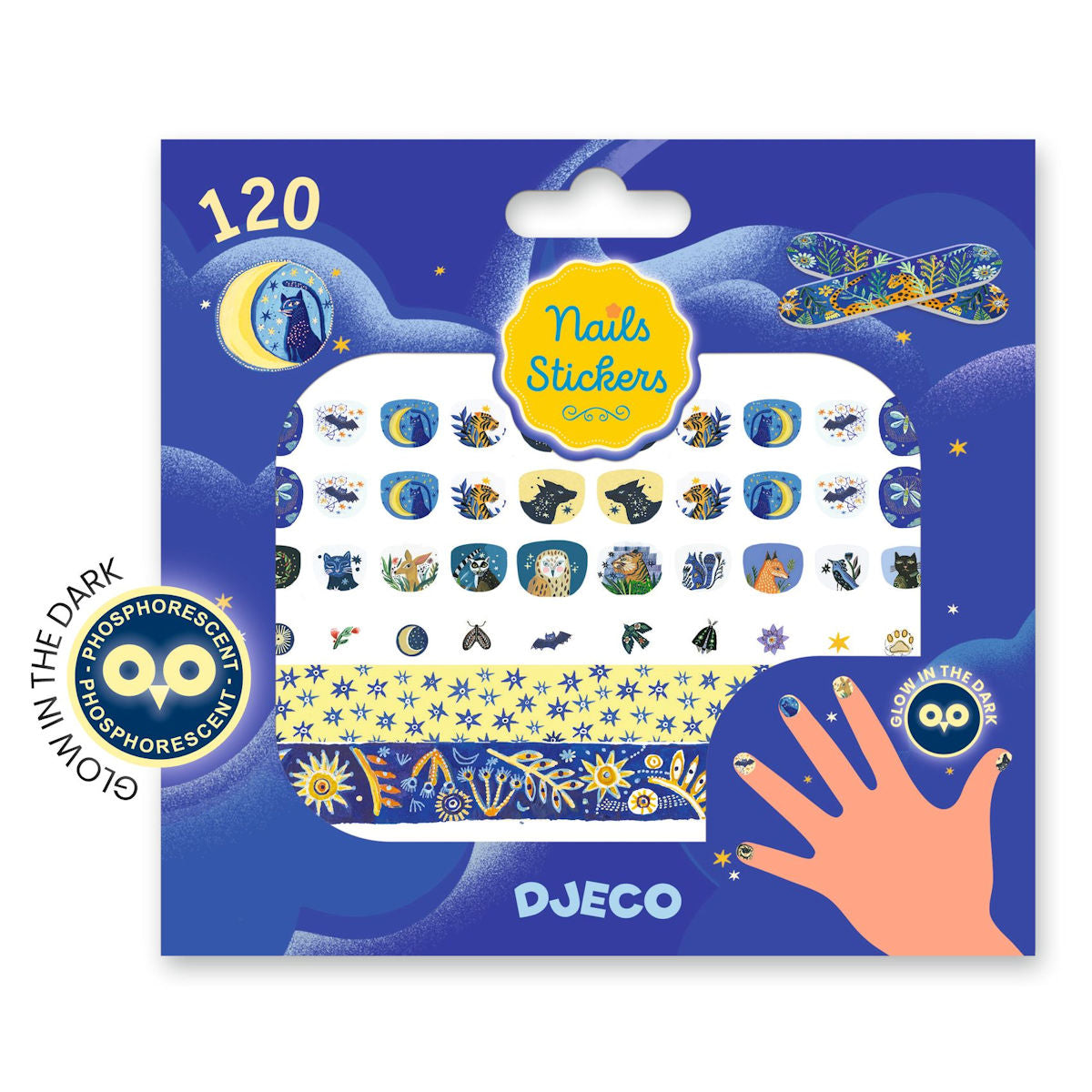 Djeco negleklistremerker, Måneskinn