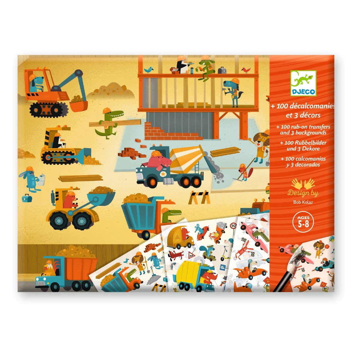 Djeco overføringsbilder, Asfalt