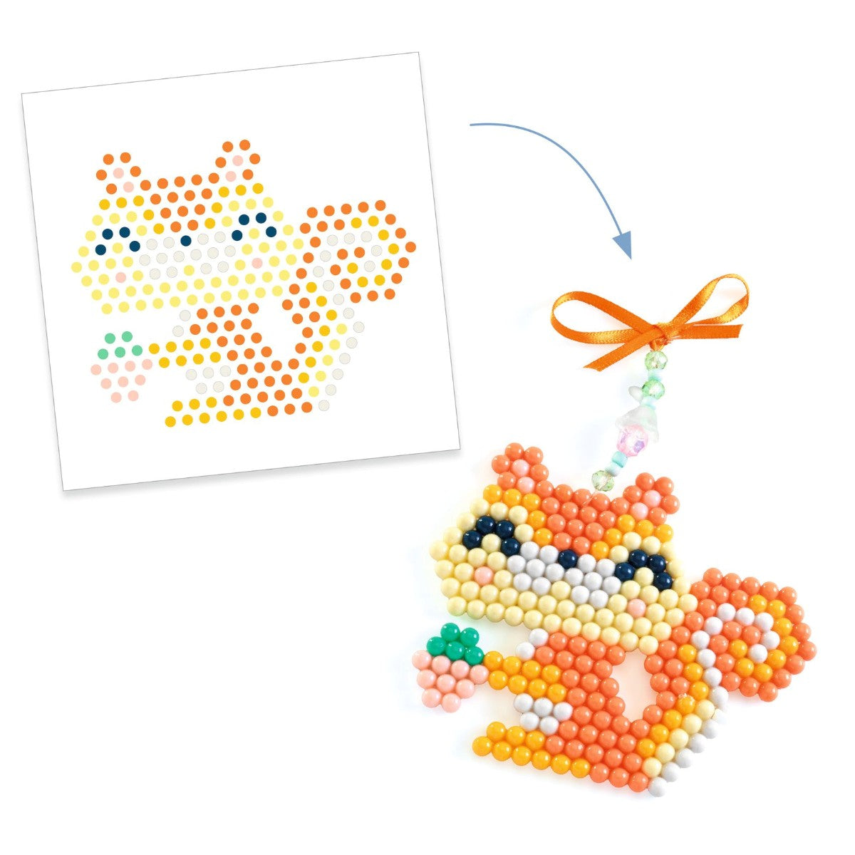 Djeco Kreativ vannperler, Lodne venner