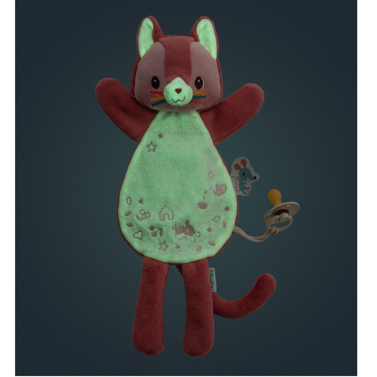 Lilliputiens Jeannie koseklut, selvlysende