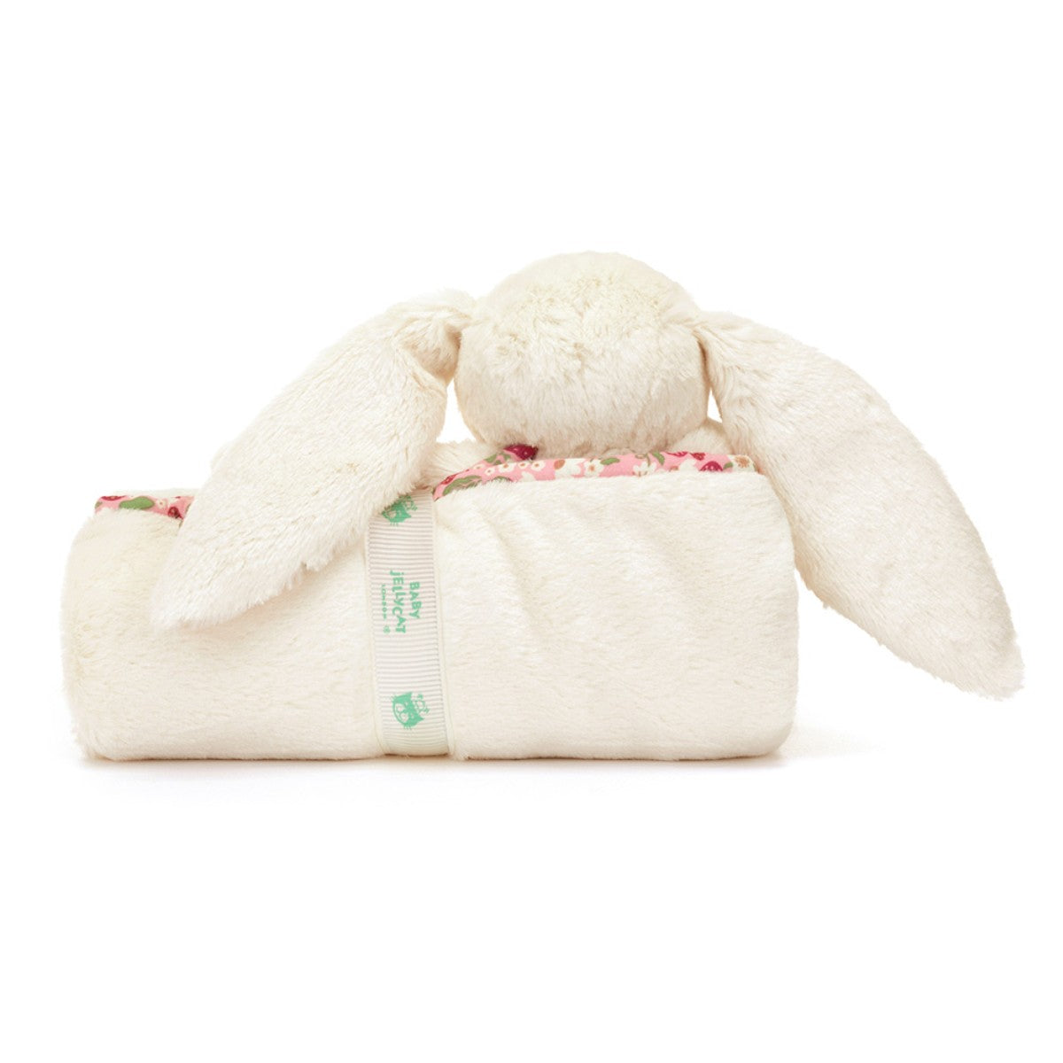 Baby Jellycat teppe, Bashful kanin, Mimi Strawberry - 56 cm