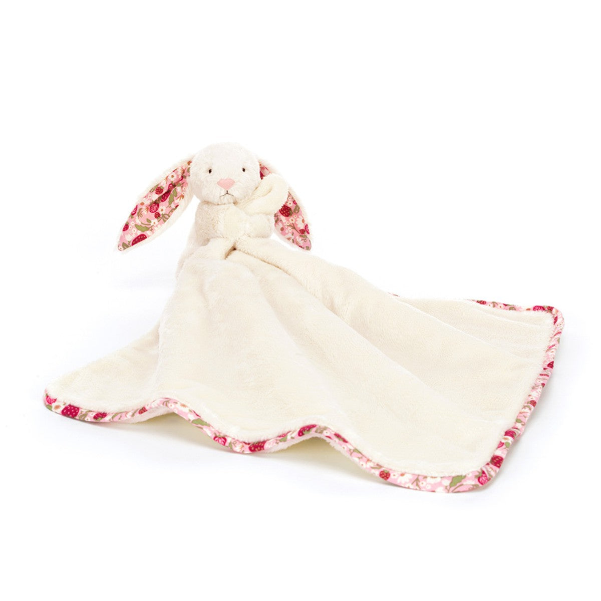 Baby Jellycat nusseklud, Bashful kanin Mimi Strawberry