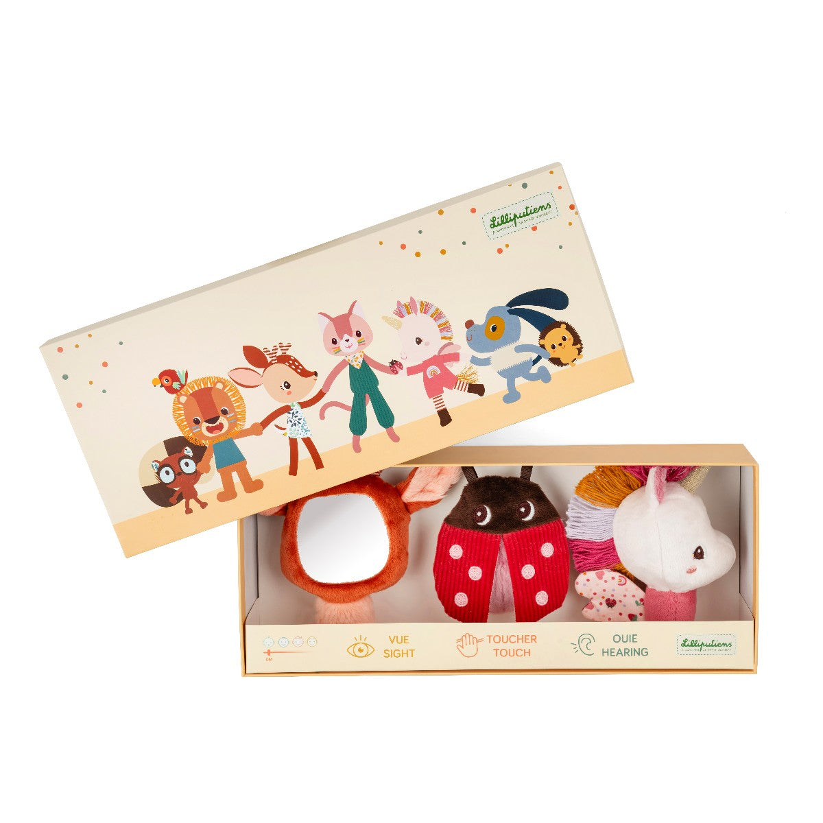 Lilliputiens babyleketøy, Lena Ranglesett med 3 rangler