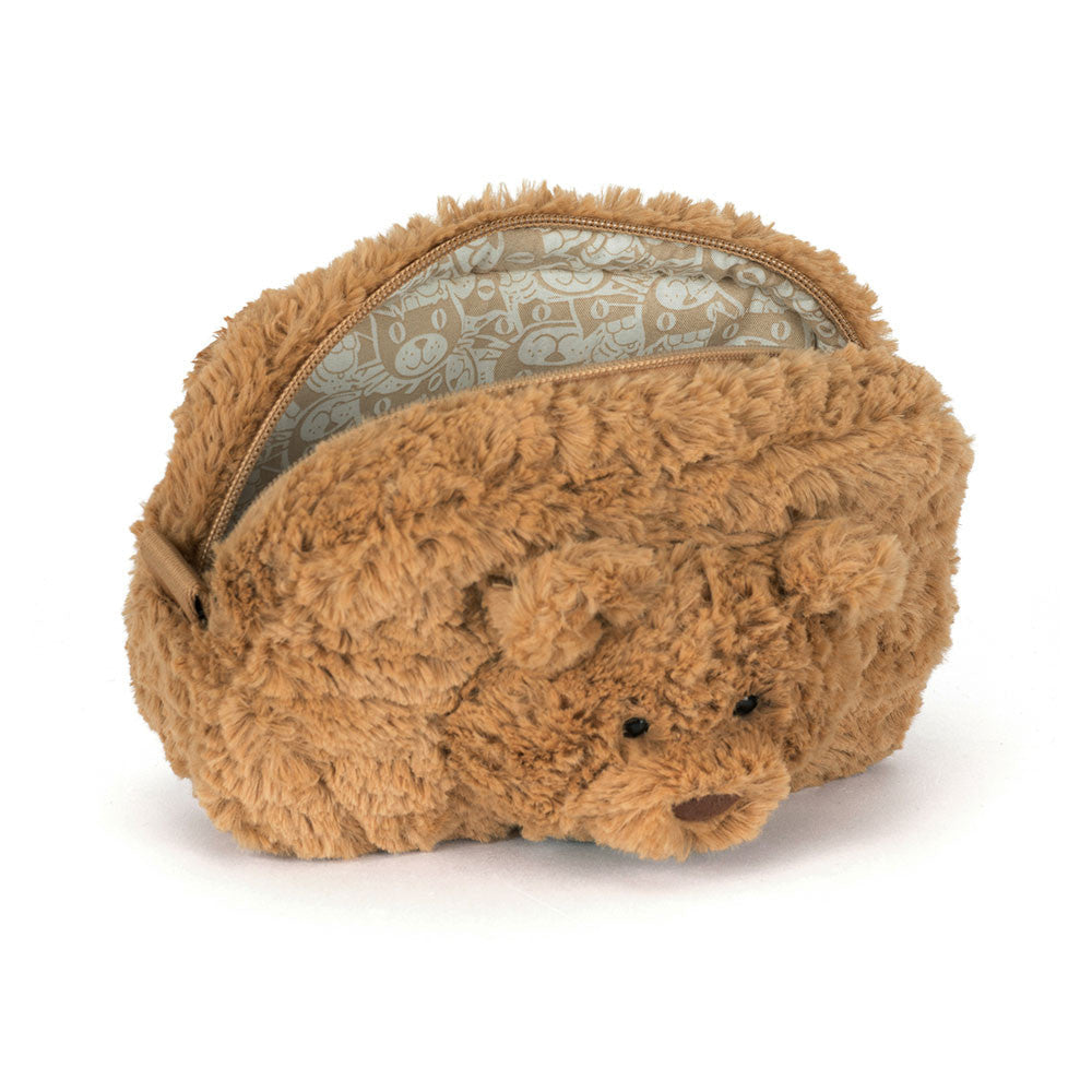 Jellycat Bjørn, Bartholomew pung 13 cm
