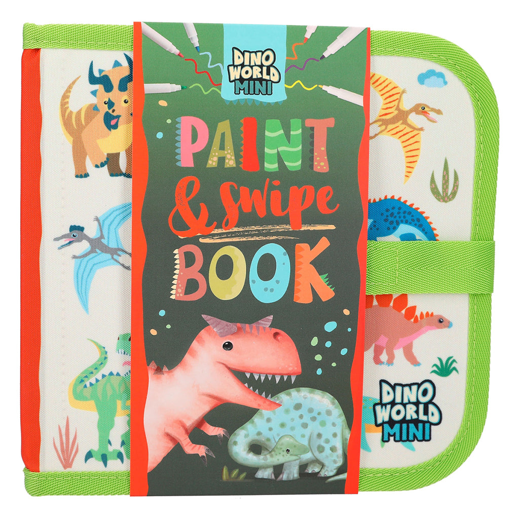 Dino World Mal & visk ut-bok