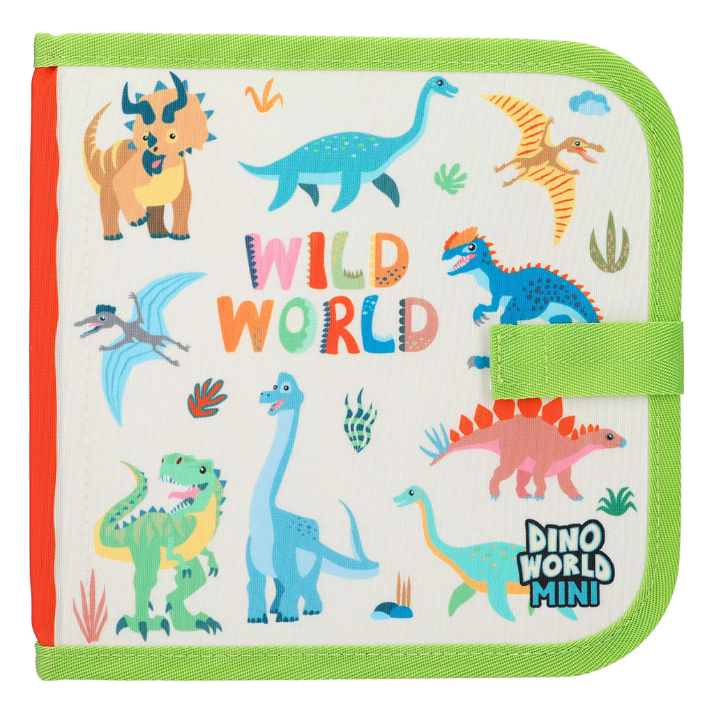 Dino World Mal & visk ut-bok