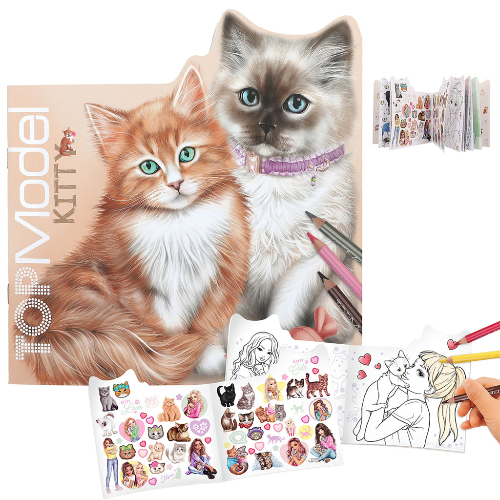 TopModel Malebok, Katter - Kitty