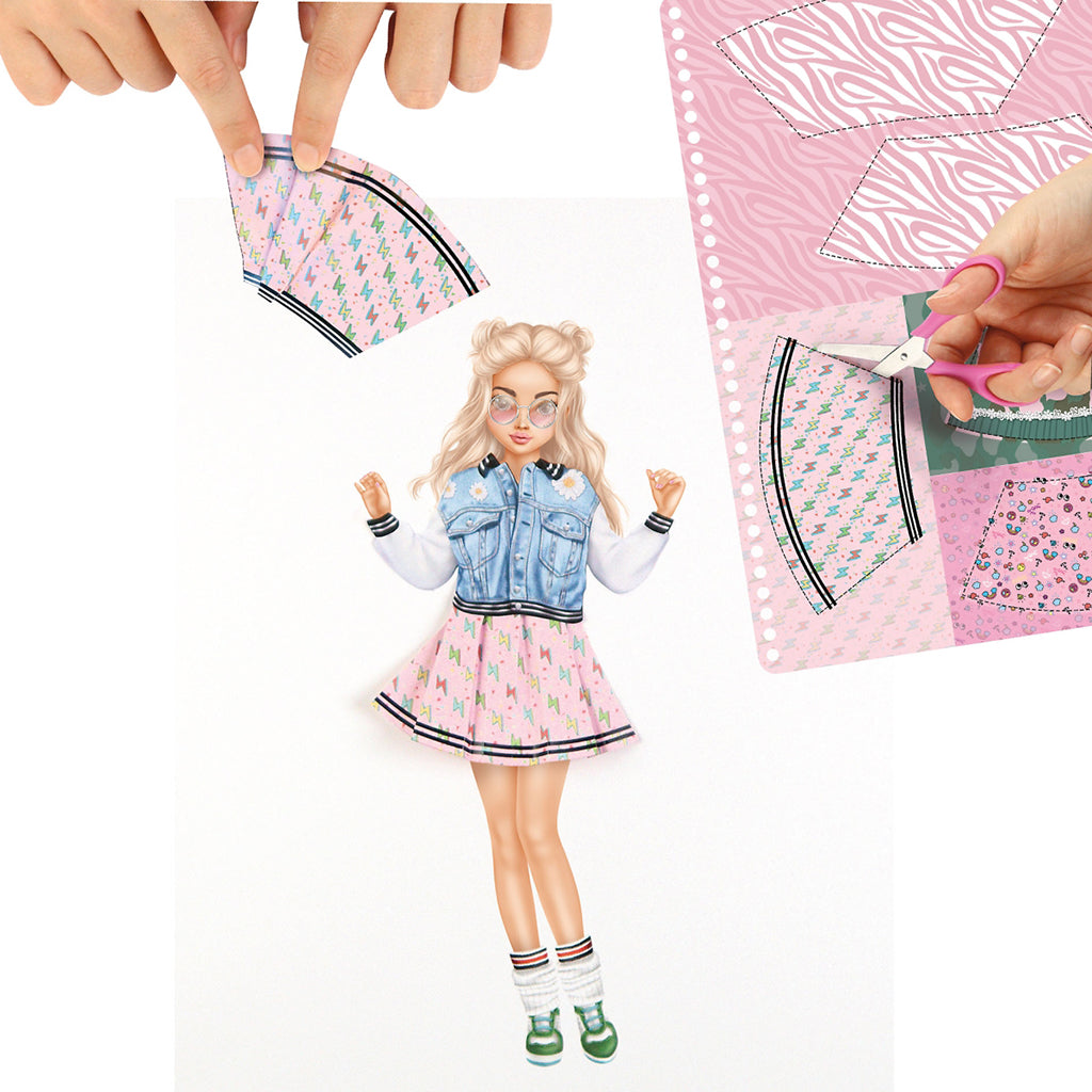 TopModel Dress Me Up collagebok m