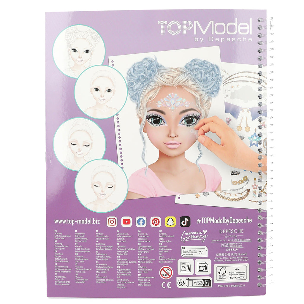TopModel Make-up Designbok