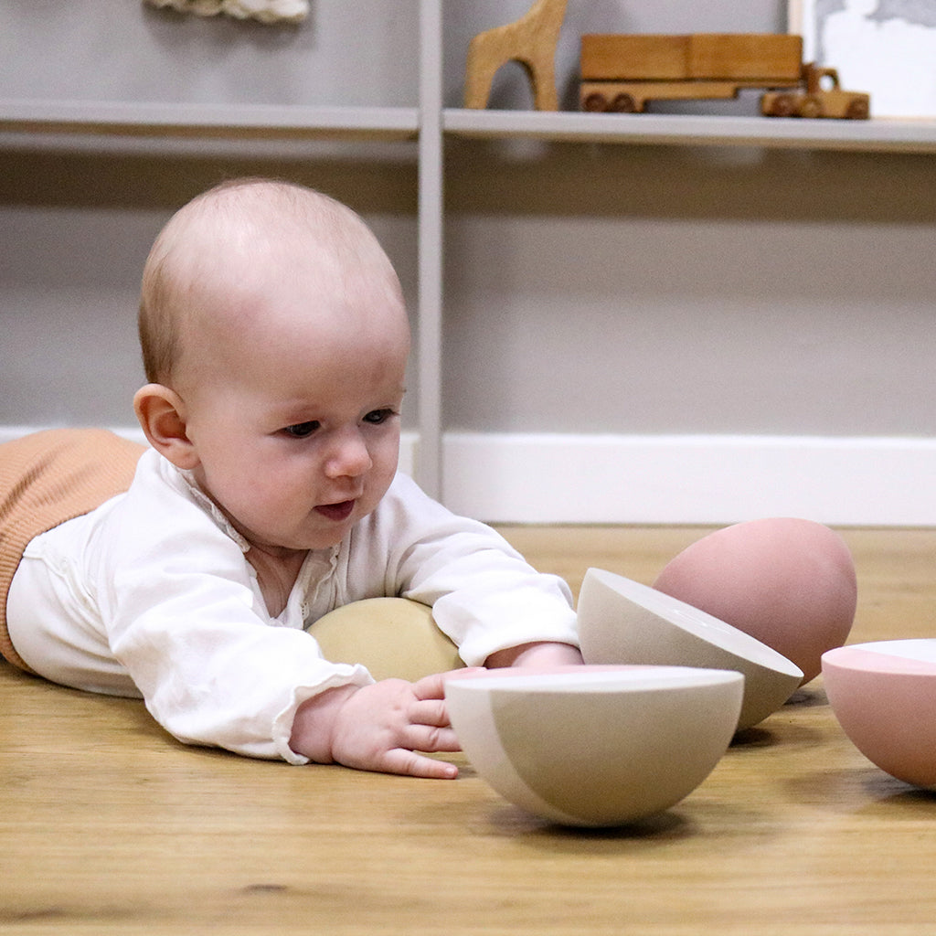 bObles Tumlestein, 6 stk. - Rose