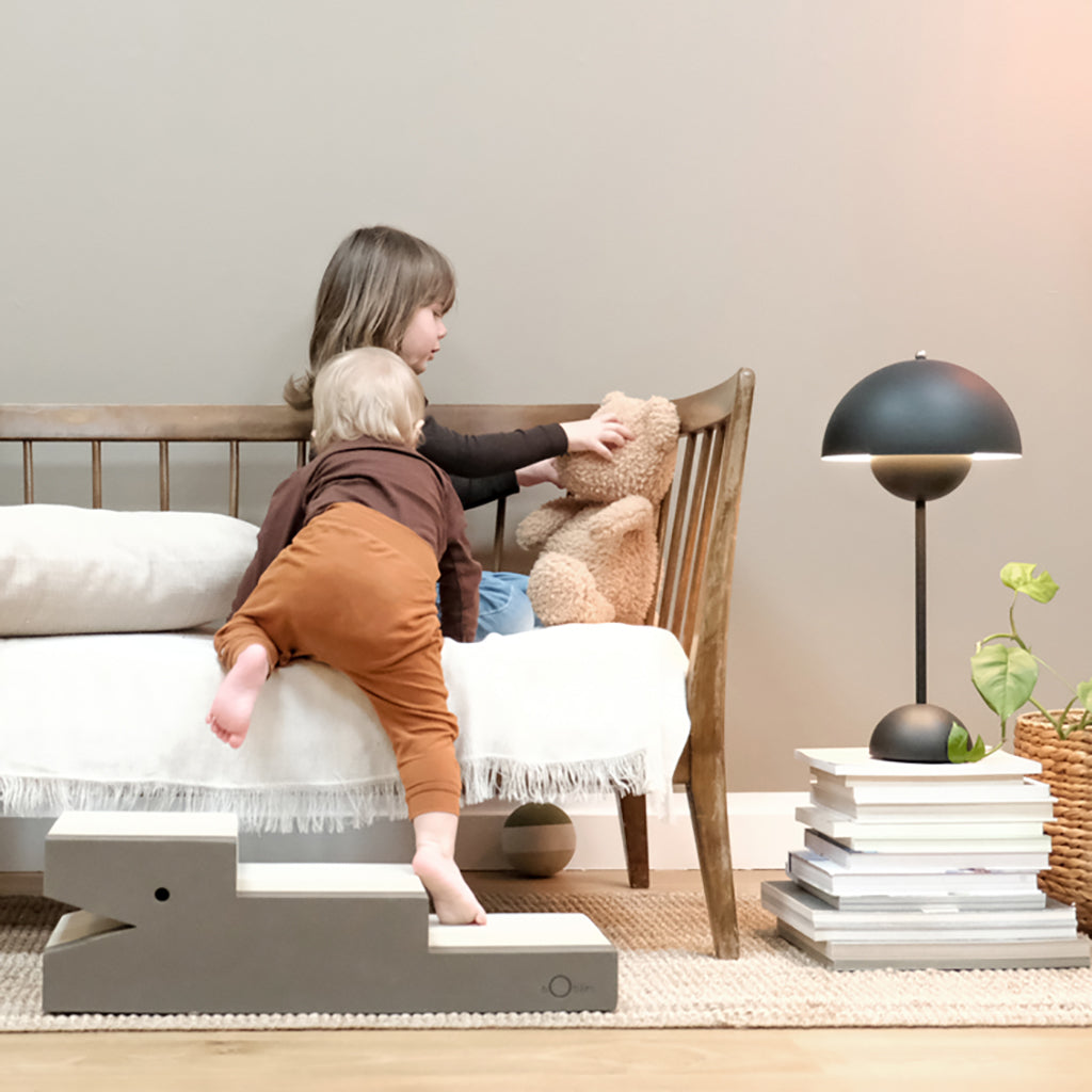 bObles Krokodille, L24 - Sandgrå