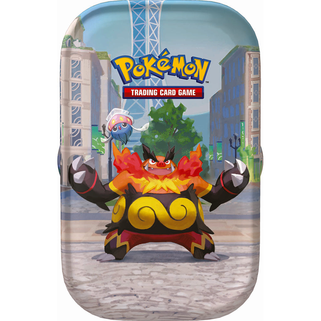 Pokémon Poke Mini Tin June REL, samlereske med boosterpakker – ass.