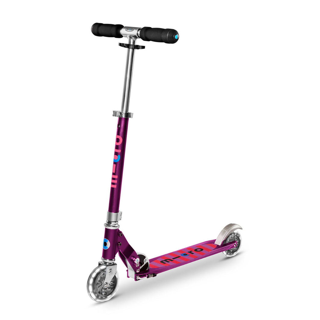 Micro Sparkesykkel, Sprite LED - Purple Stripe