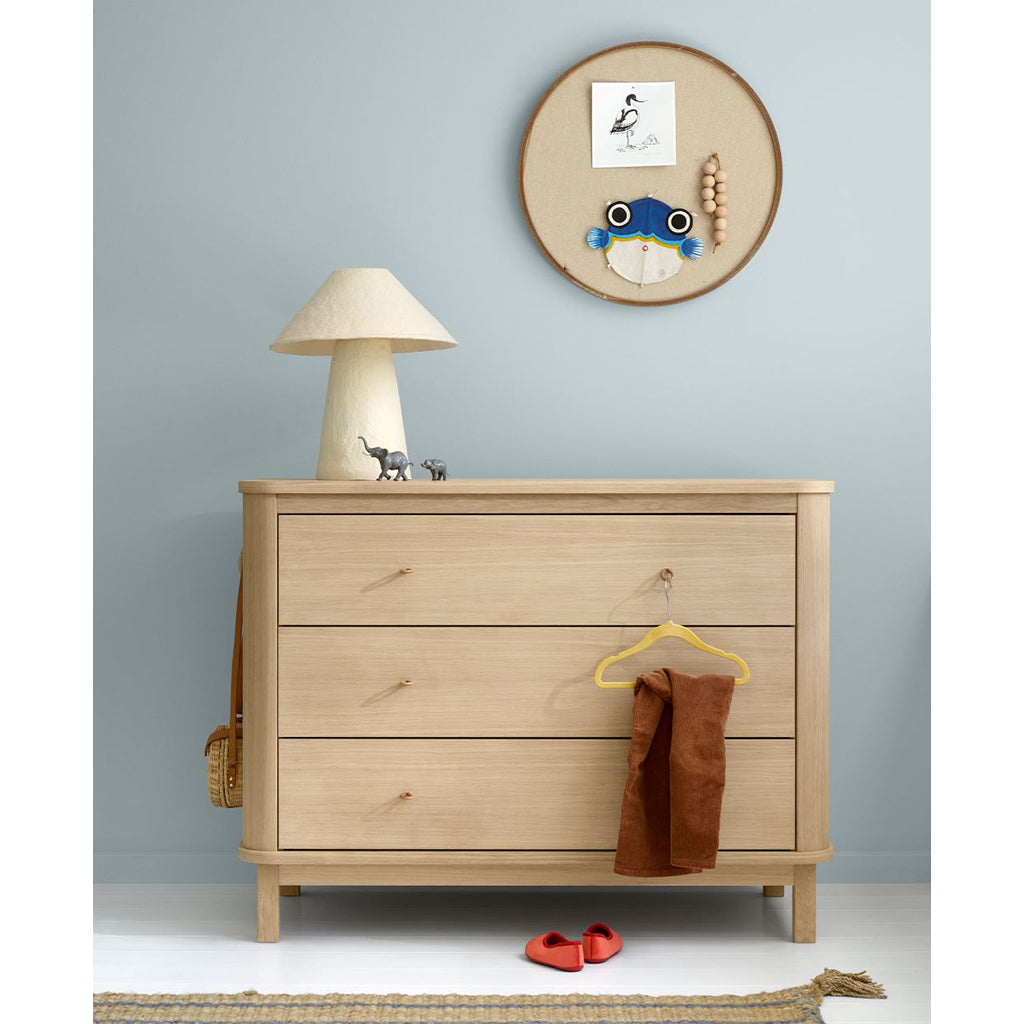 Oliver Furniture Wood kommode, m. 3 skuffer - Eik