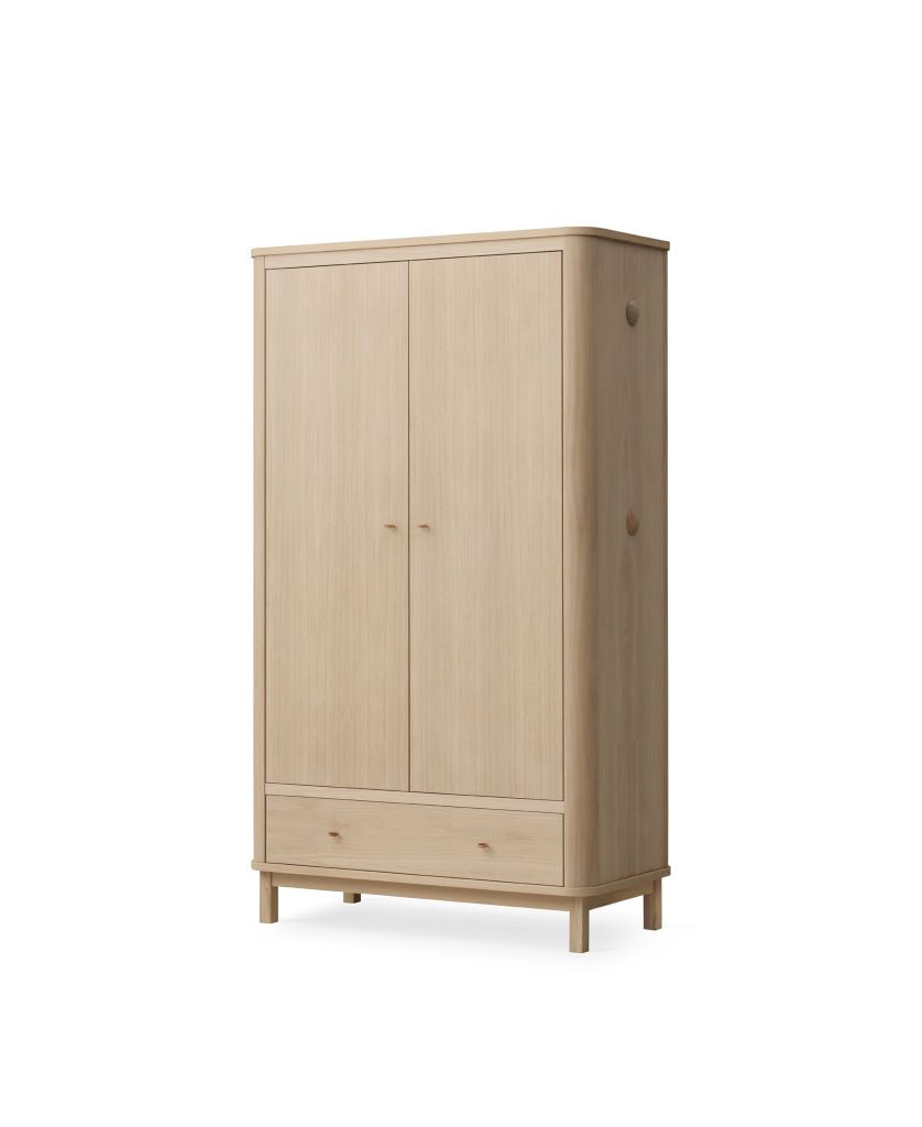 Oliver Furniture Wood klædeskab med 2 døre i eg