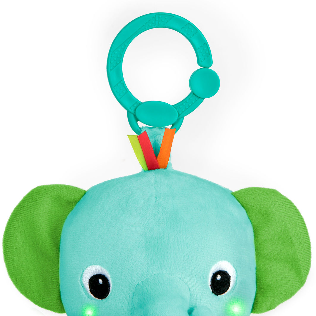 Bright Starts Aktivitetsleketøy med lys og lyd, Lysende venn – Elefant