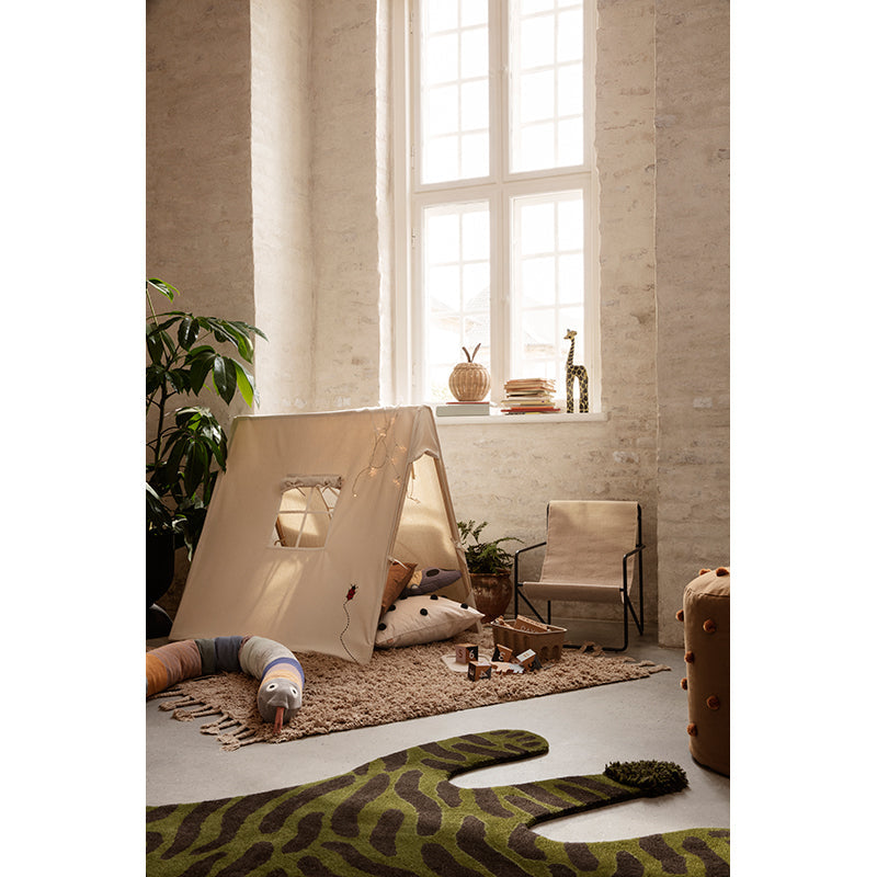 ferm Living leketelt, Ladybird Embroidery