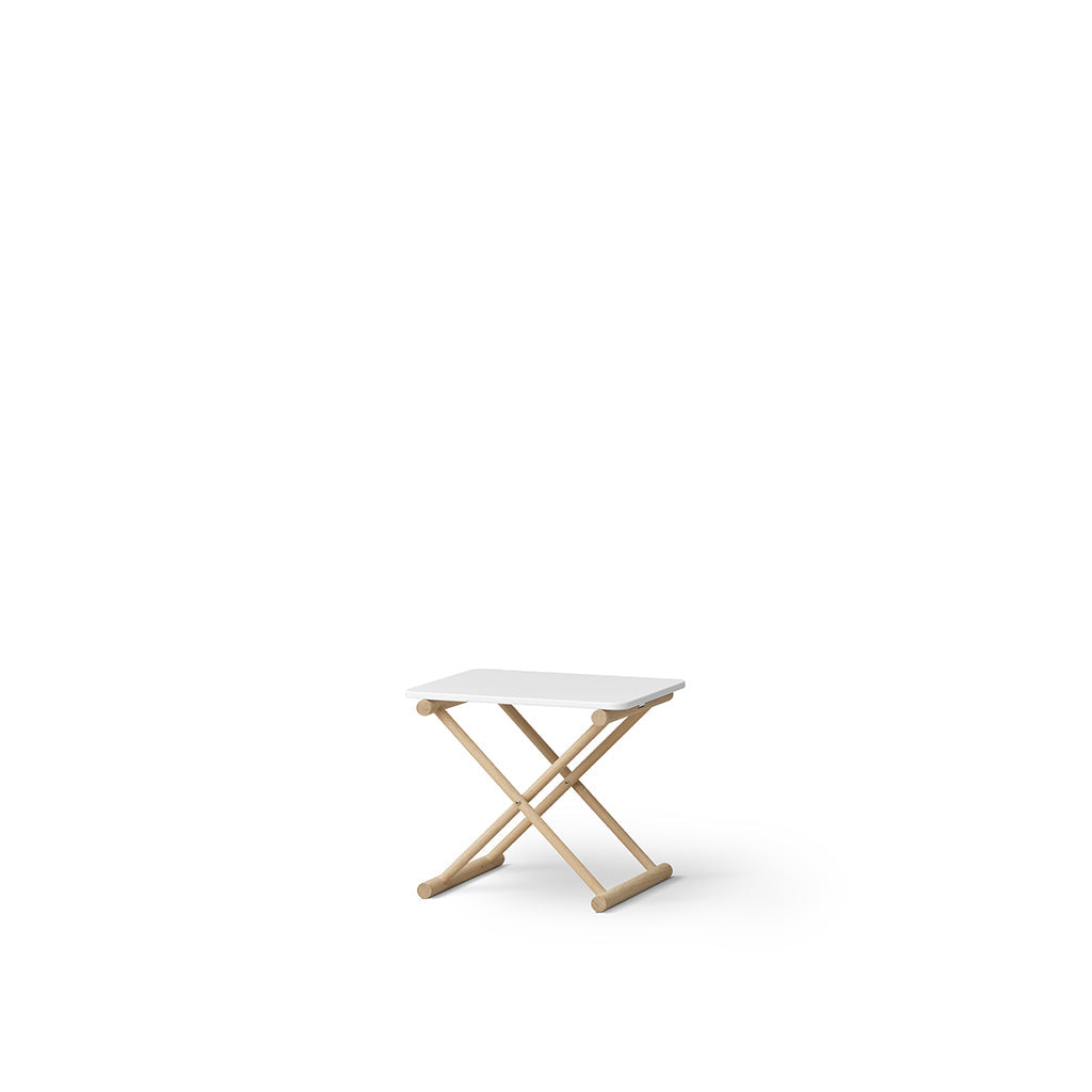 Oliver Furniture, Camp Nattbord lavt - Hvit / Eik