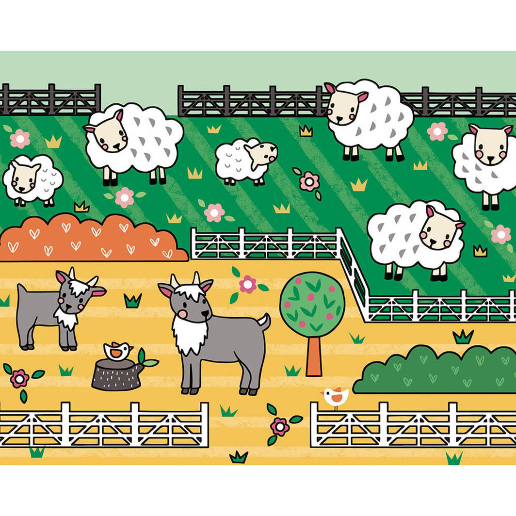 Auzou Malebok, Mal med vann - På landet