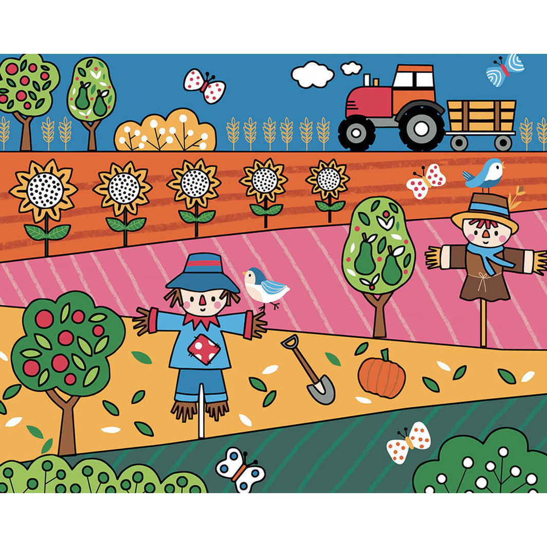 Auzou Malebok, Mal med vann - På landet