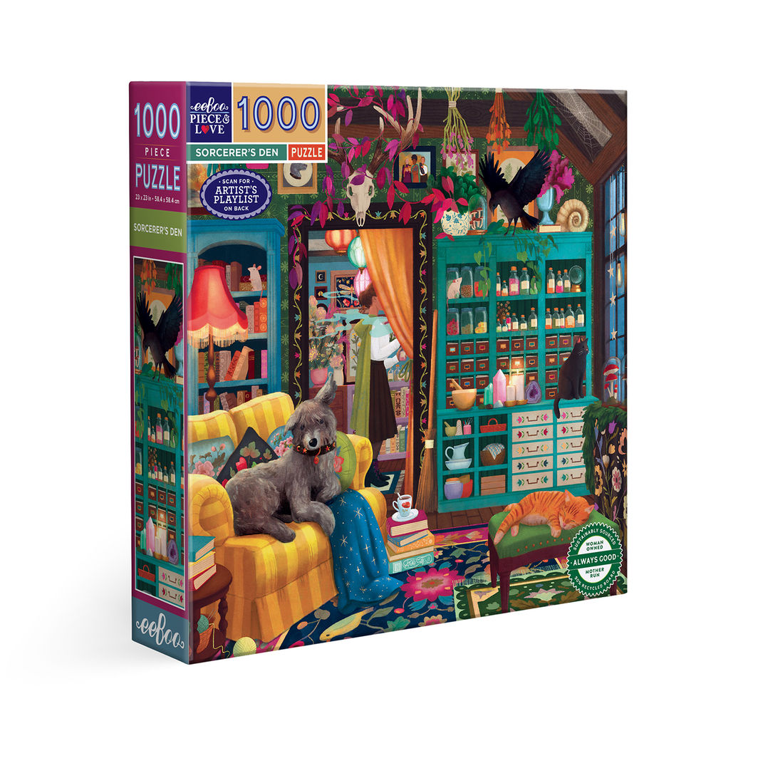 eeBoo Puslespil 1000 brk, Sorcerer&