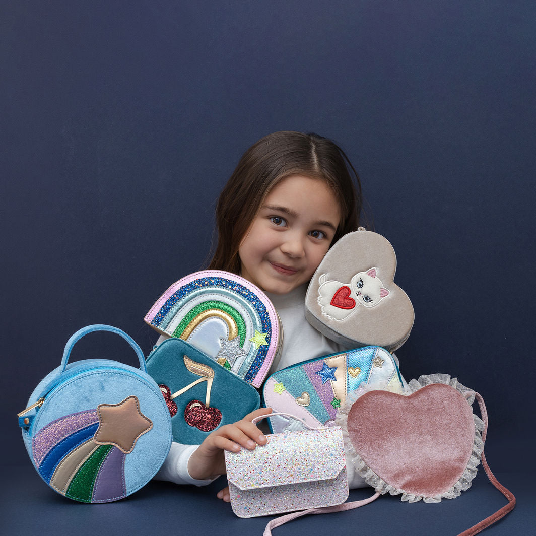 Mimi & Lula skulderveske – Unicornland Rainbow