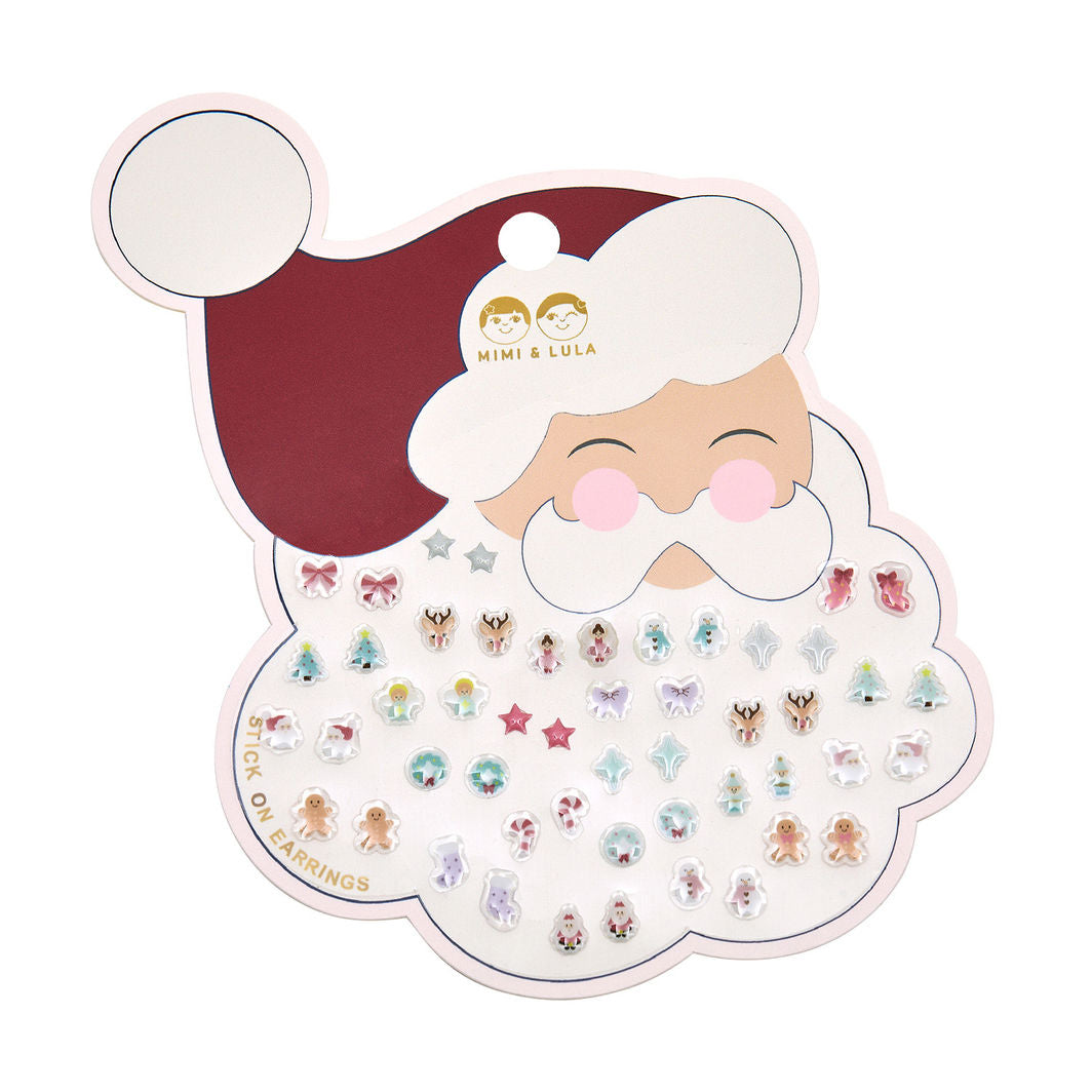 Mimi & Lula Ørestickers 25 par - Santa