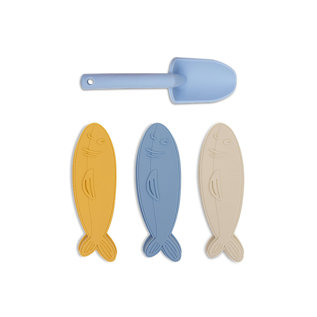 Swim Essentials, Sandsett 5 deler silikon - Sunny Seagull