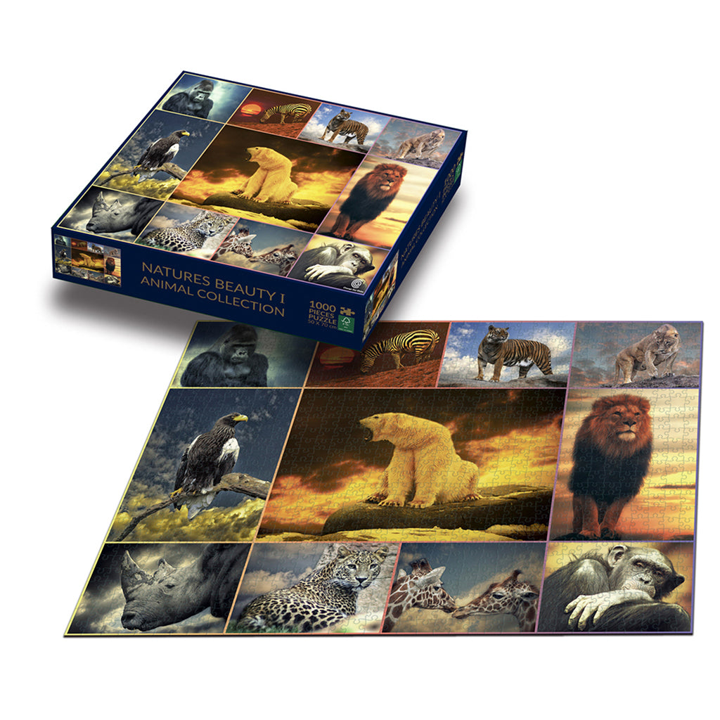 Change our globe puslespill, Natures beauty I - 1000 biter