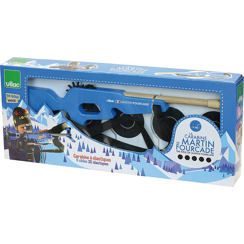 Vilac skiskytterrifle og skyteskiver