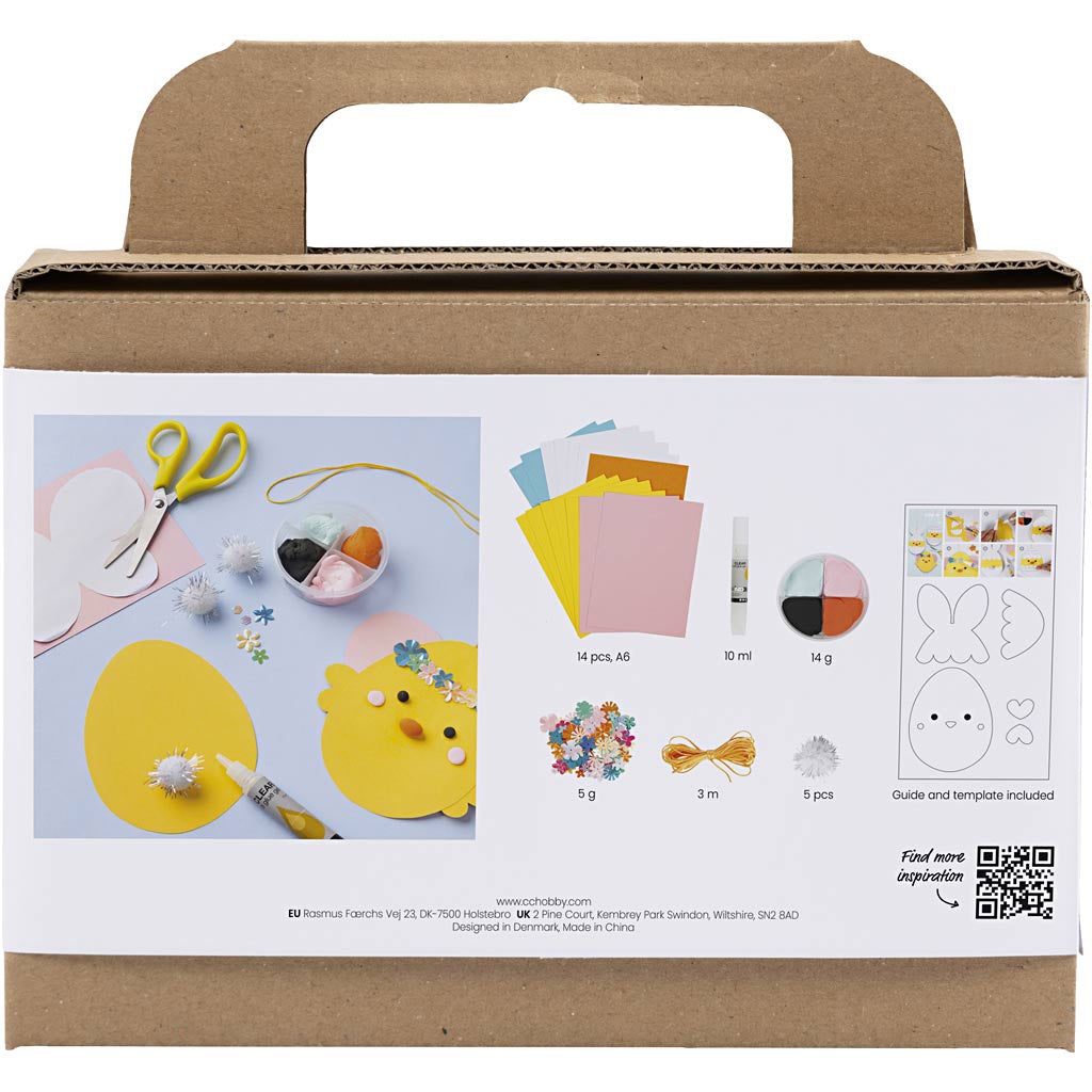 Mini DIY Kit papirpynt, Påsketema