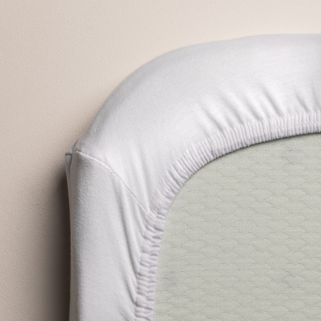Sebra våtliggerlaken til crib 40 x 85 cm - White