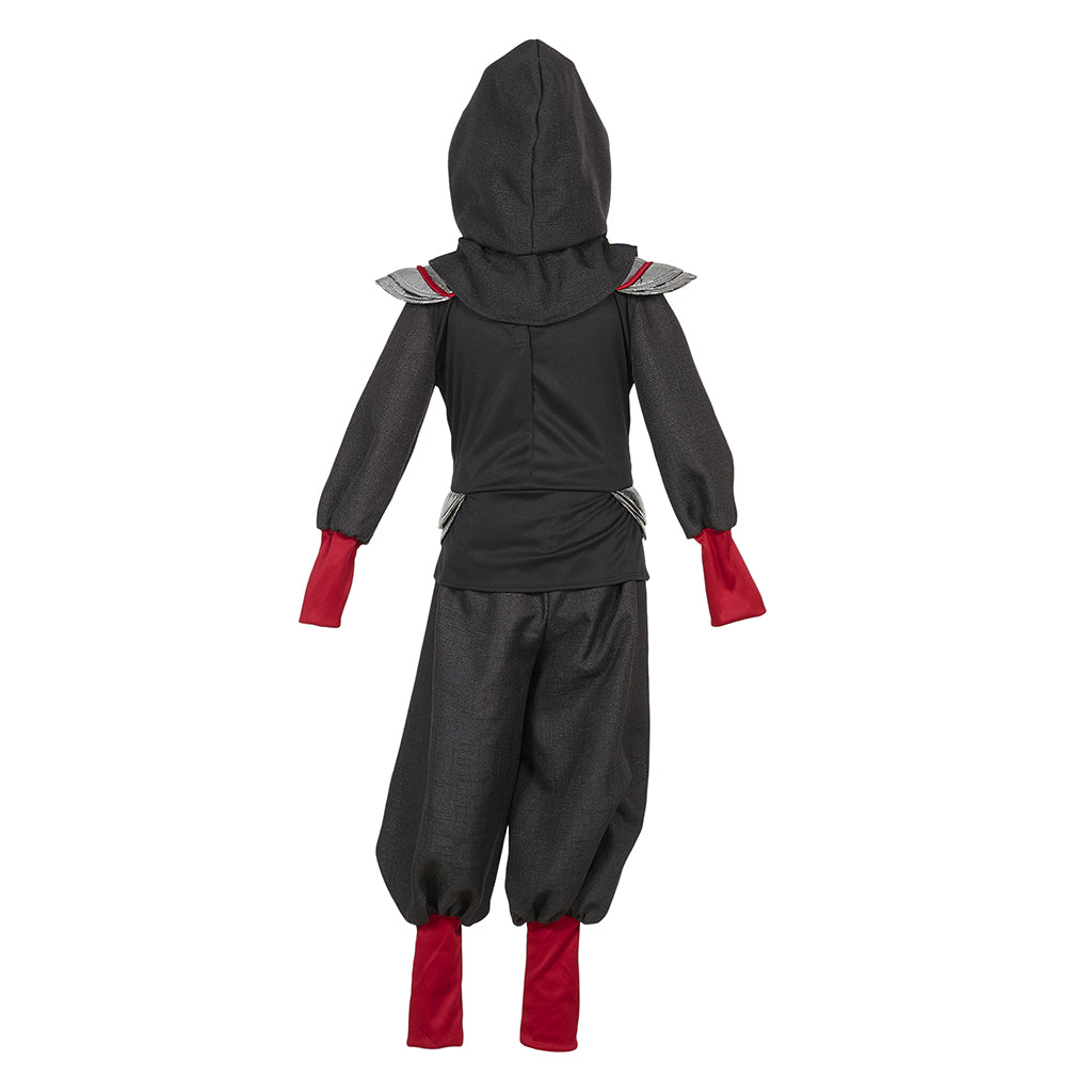 Souza utkledning, ninjakostyme - str. 5-10 år