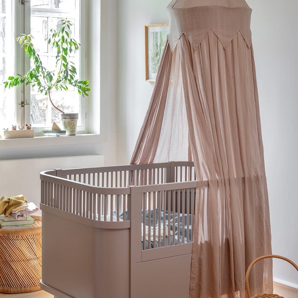 Sebra sengehimmel, Star - Jetty beige