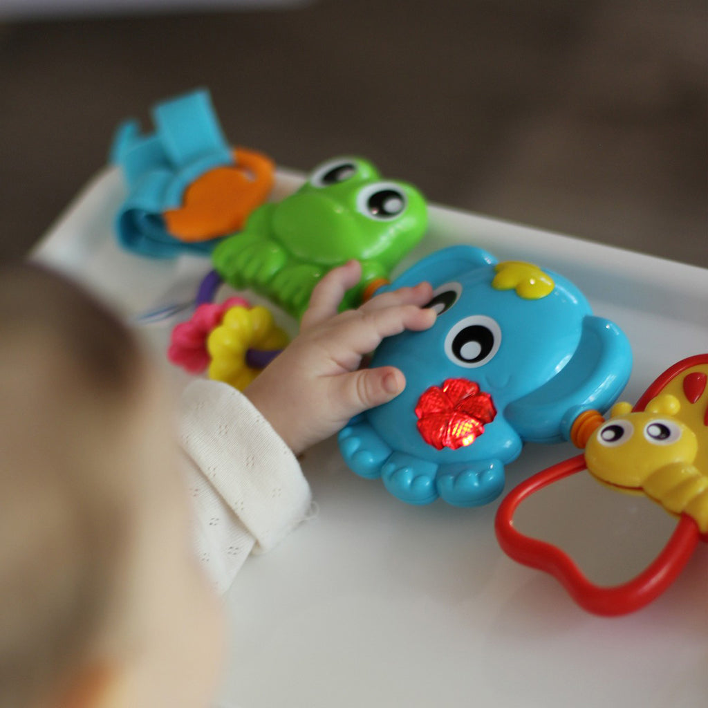 Playgro babyleker, Aktivitetsleke til bilstol
