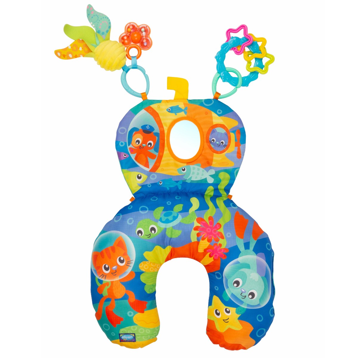 Playgro babyleketøy, Tummy Time magepute - Havet