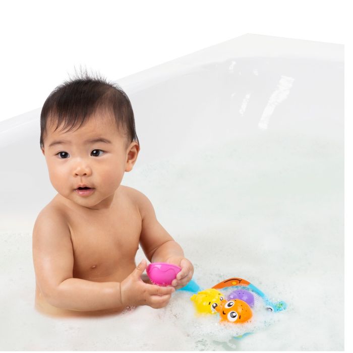 Playgro badeleketøy, Hoop & Scoop nett - Fang sjødyr