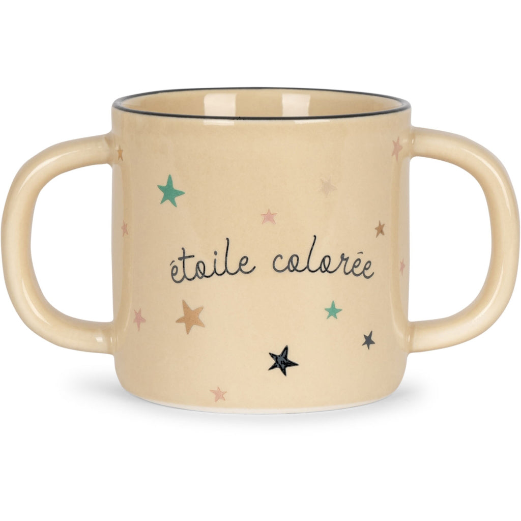 Konges Sløjd Drikkekopp og skål i keramikk, Etoile coloree