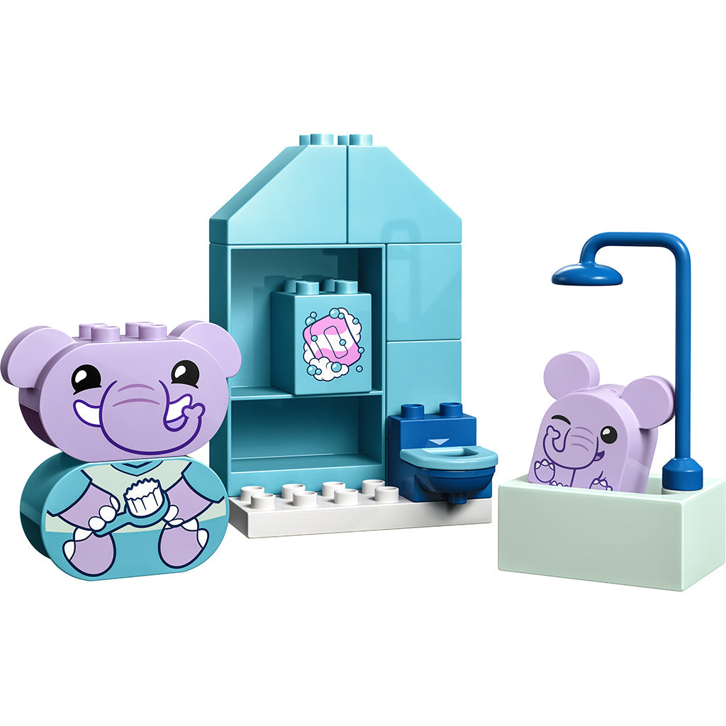 LEGO® DUPLO® Creative Play, Hverdagsrutiner: Badetid