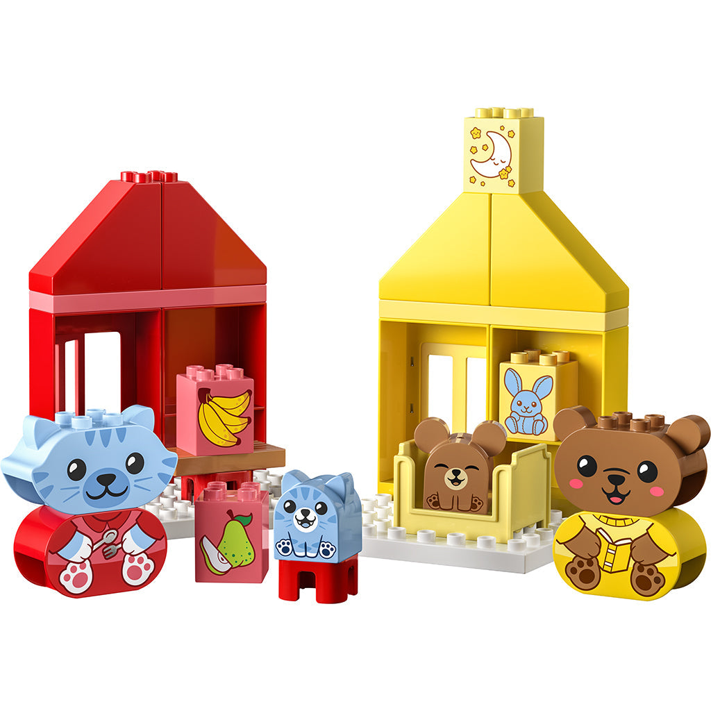 LEGO® DUPLO® Kreativ Lek, Daglige Rutiner: Spisetid og Leggetid