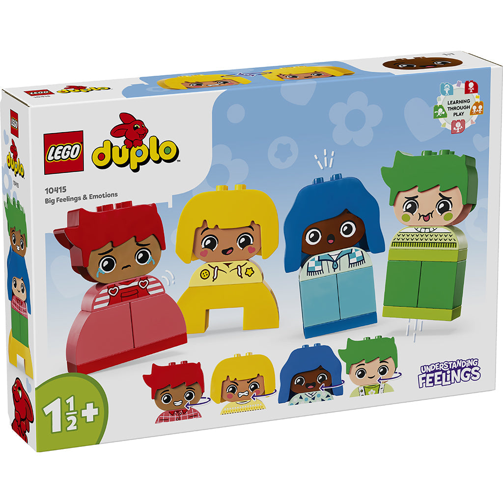 LEGO DUPLO Creative Play med fire figurer og store følelser