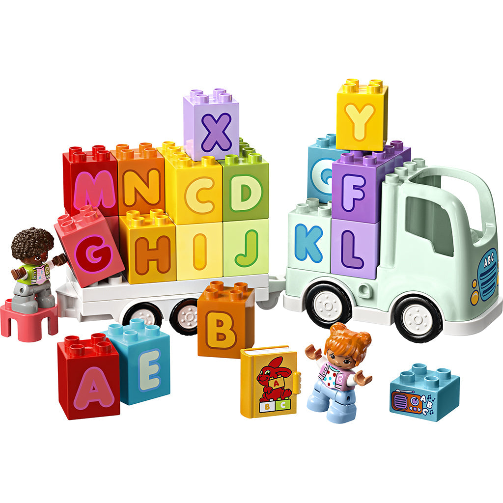 LEGO Duplo Town Alfabetvogn med farverige bogstavklodser og figurer
