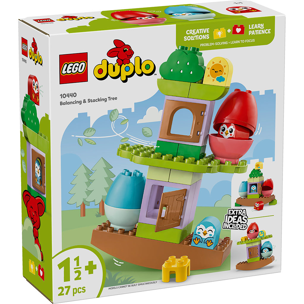 LEGO DUPLO Creative Play Balance- og stabletræ i æske